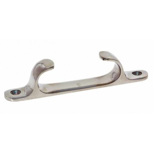 Passacavo dritto inox lucidato a specchio 150 mm