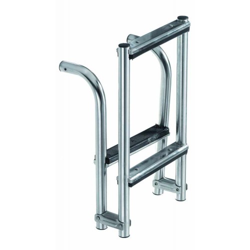 Scaletta inox 3 gradini 800 x 270 mm