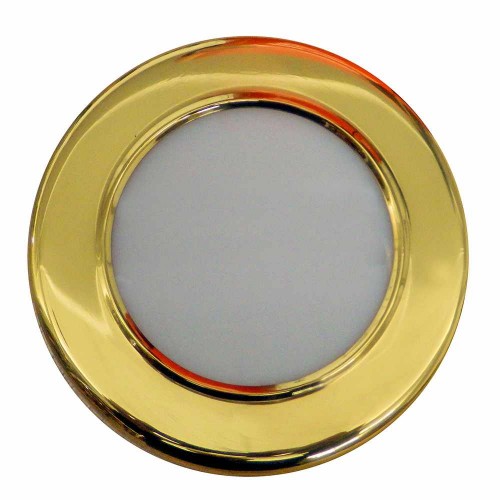 Plafoniera mm 150 ottone lucido