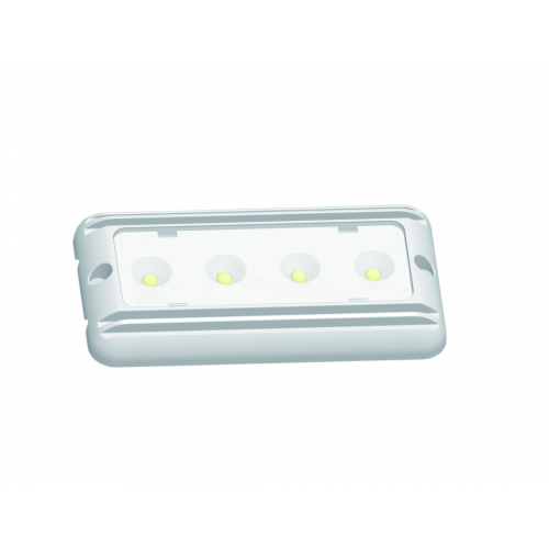 PLAFONIERA IN ALLUMINIO A 4 LED