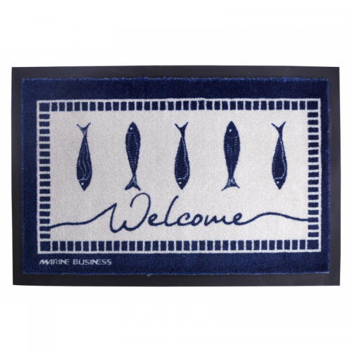 tappeto antiscivolo in moquette con pesci