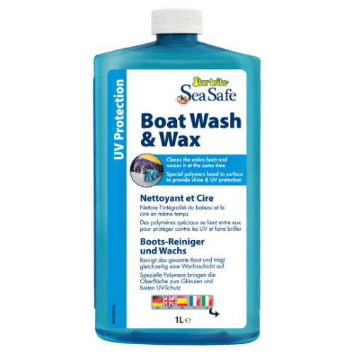 Sea Safe detergente e cera 1lt
