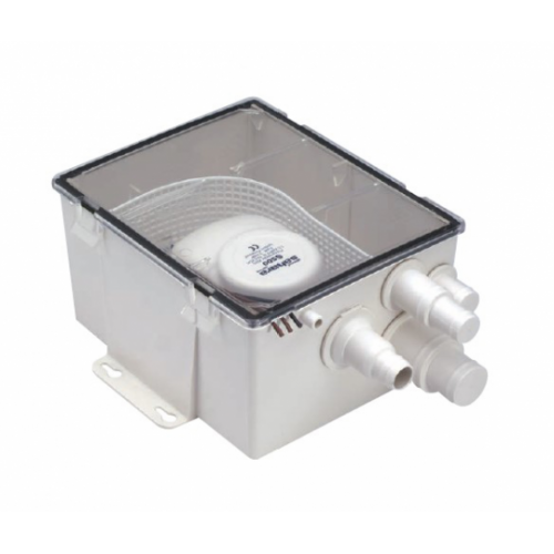 Vaschetta Scarico Doccia con Pompa 24V Portata 2100 lt/h