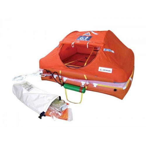 Zattera Oceanus Rigida con Grab Bag separato